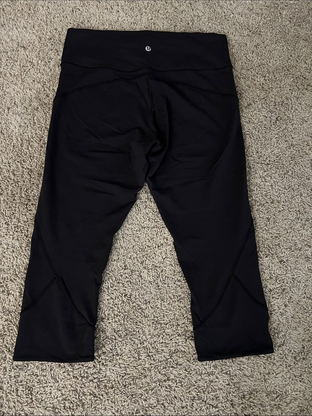 Lululemon Women’s High-Rise Black Cropped Leggings